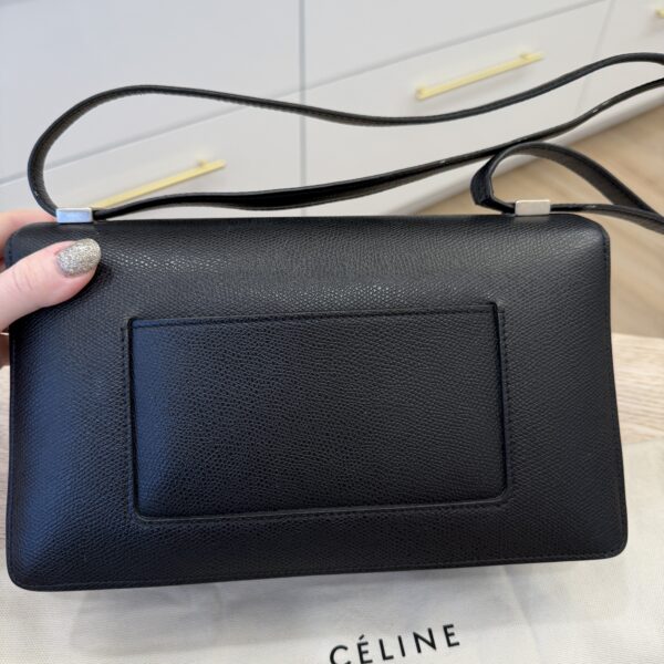 Celine Small Case Flap Bag Black