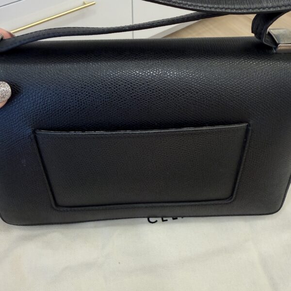 Celine Small Case Flap Bag Black