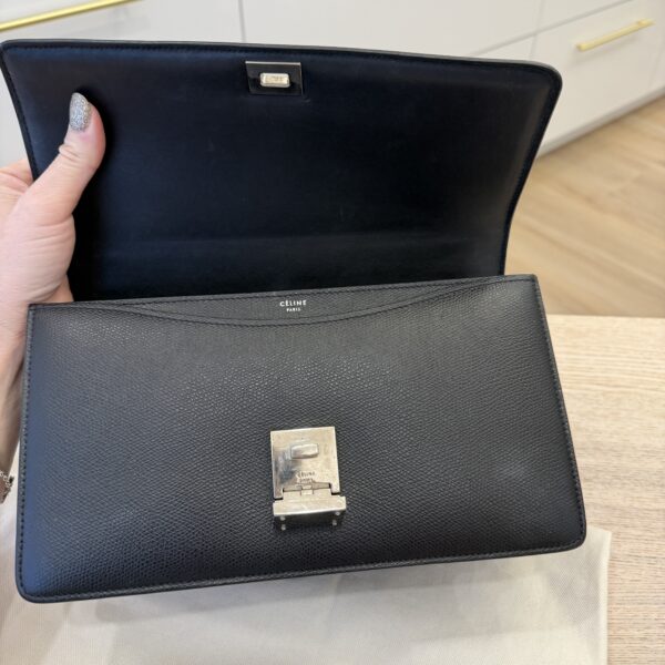 Celine Small Case Flap Bag Black