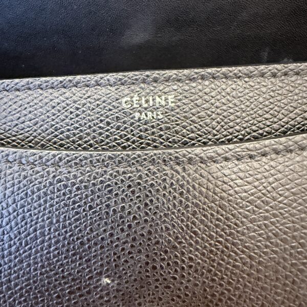 Celine Small Case Flap Bag Black
