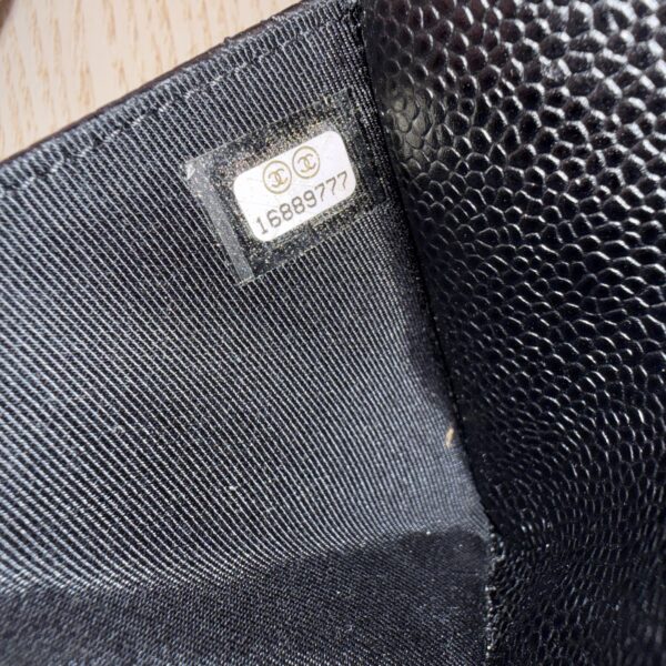 Chanel Caviar Quilted Wallet on Chain WOC Black Gold Hardware