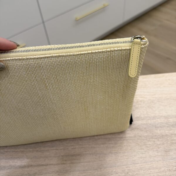 Chanel Large Deauville Pouch Yellow