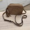 Gucci Calfskin Small Soho Disco Bag Beige