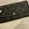 Louis Vuitton Monogram Emilie Wallet Rose Ballerine