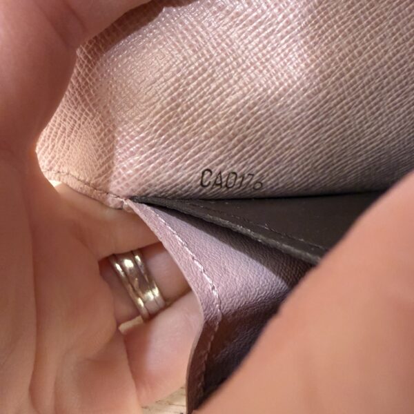 Louis Vuitton Monogram Emilie Wallet Rose Ballerine