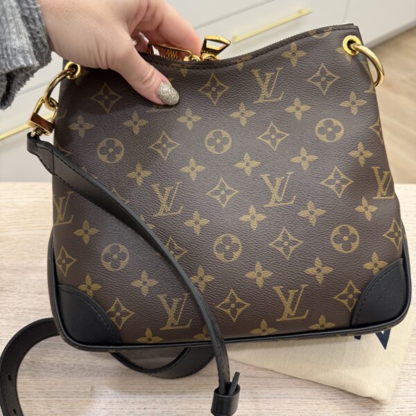 Louis Vuitton Monogram Odeon PM Noir