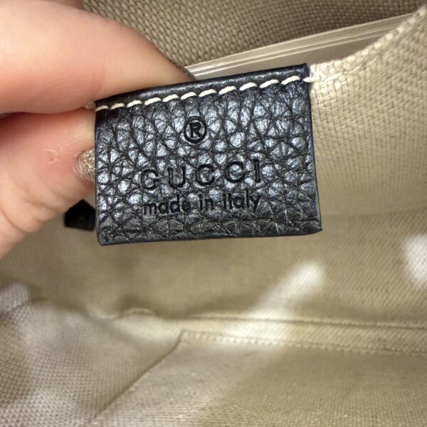 Gucci Calfskin Small Soho Disco Bag Black