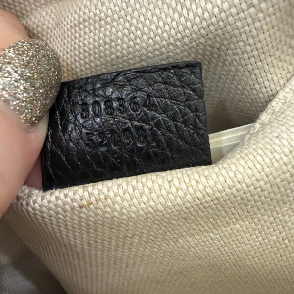 Gucci Calfskin Small Soho Disco Bag Black