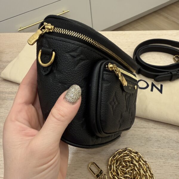 Louis Vuitton Empreinte Mini Bumbag Black