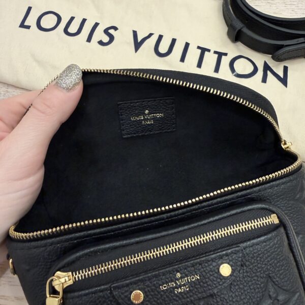 Louis Vuitton Empreinte Mini Bumbag Black