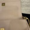 Fendi Leather Fendista Pochette Crossbody Bag