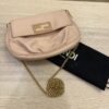 Fendi Leather Fendista Pochette Crossbody Bag
