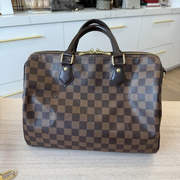 Louis Vuitton Damier Ebene Speedy 30 Bandouliere NM