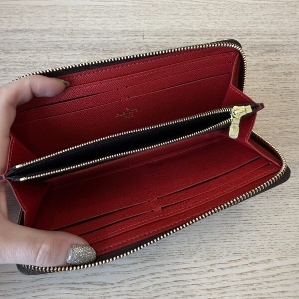 Louis Vuitton Damier Ebene Clemence Wallet