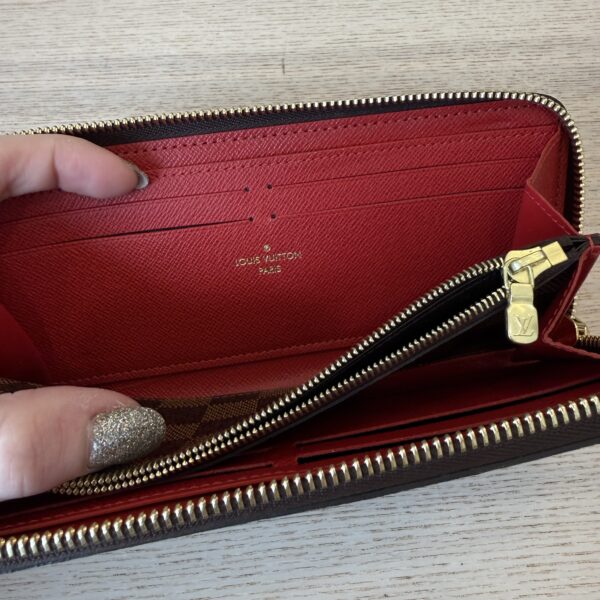 Louis Vuitton Damier Ebene Clemence Wallet