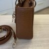 Christian Dior Ostrich Lady Dior Small Caramel Gold Hardware