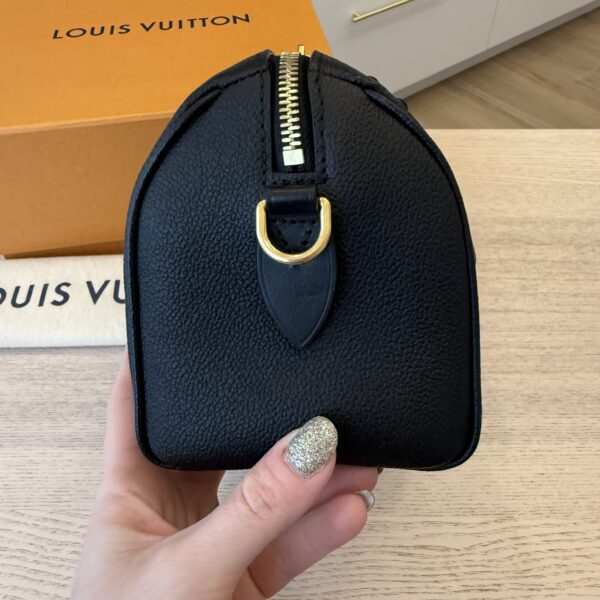 Louis Vuitton Empreinte Monogram Giant Speedy Bandouliere 20 Black