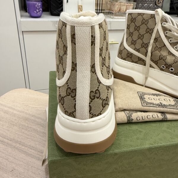 Gucci Canvas Classic GG Mens Sneakers Size 10.5