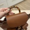 Gucci Calfskin Bamboo Backpack Caramel