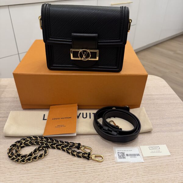 Louis Vuitton Epi Mini Dauphine Black