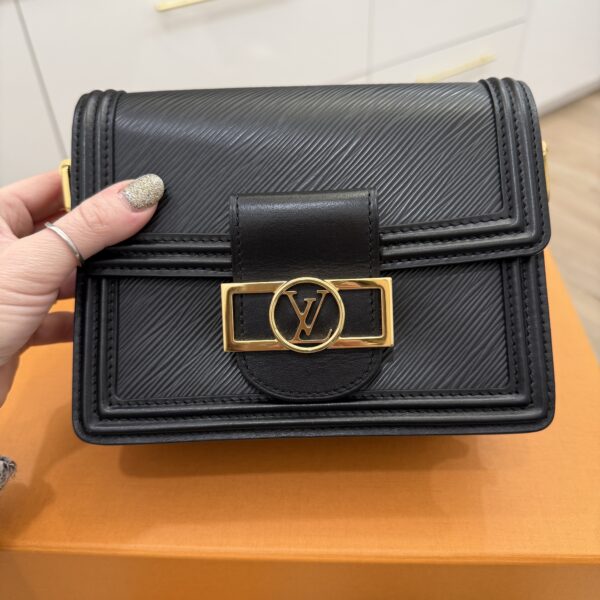 Louis Vuitton Epi Mini Dauphine Black
