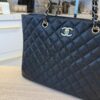 Chanel Caviar Timeless Tote Bag Black Gold Hardware