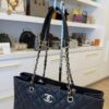 Chanel Caviar Timeless Tote Bag Black Gold Hardware