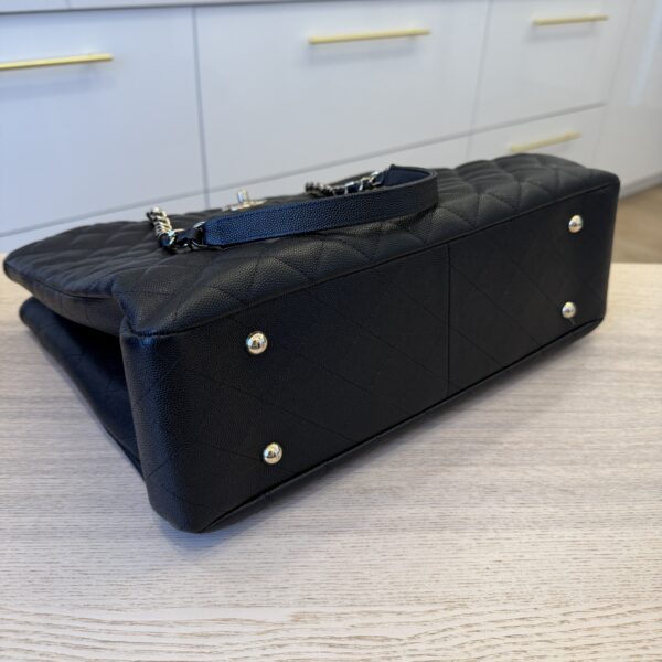 Chanel Caviar Timeless Tote Bag Black Gold Hardware