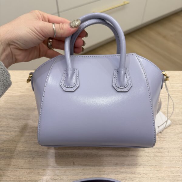 Givenchy Antigona Toy Leather Tote Bag Lavender