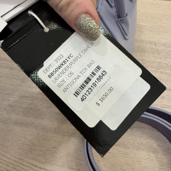 Givenchy Antigona Toy Leather Tote Bag Lavender