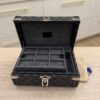 Louis Vuitton Damier Graphite Cufflinks Case Jewelry Case