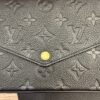 Louis Vuitton Empreinte Pochette Felicie Chain Wallet Noir