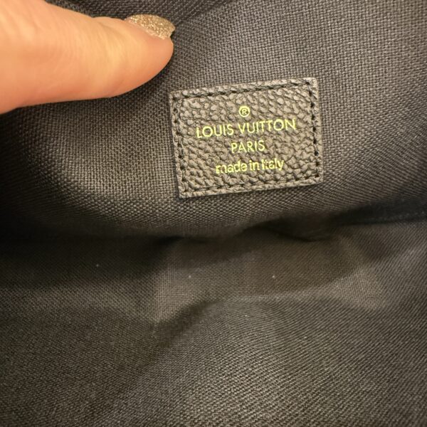 Louis Vuitton Empreinte Pochette Felicie Chain Wallet Noir