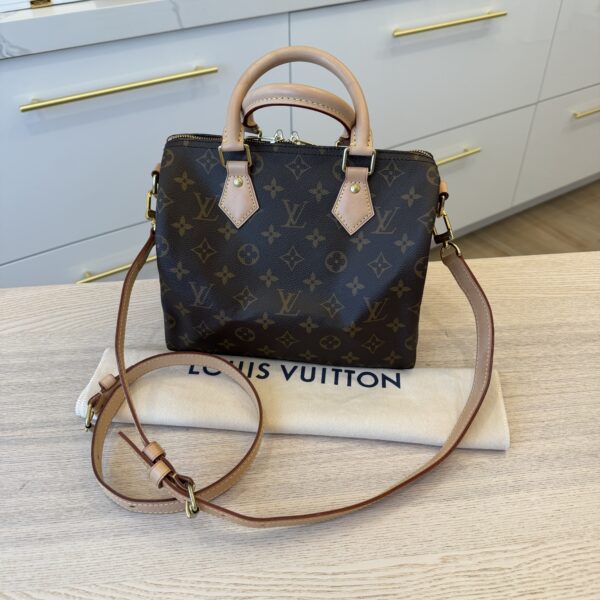 Louis Vuitton Monogram Speedy 25 Bandouliere NM