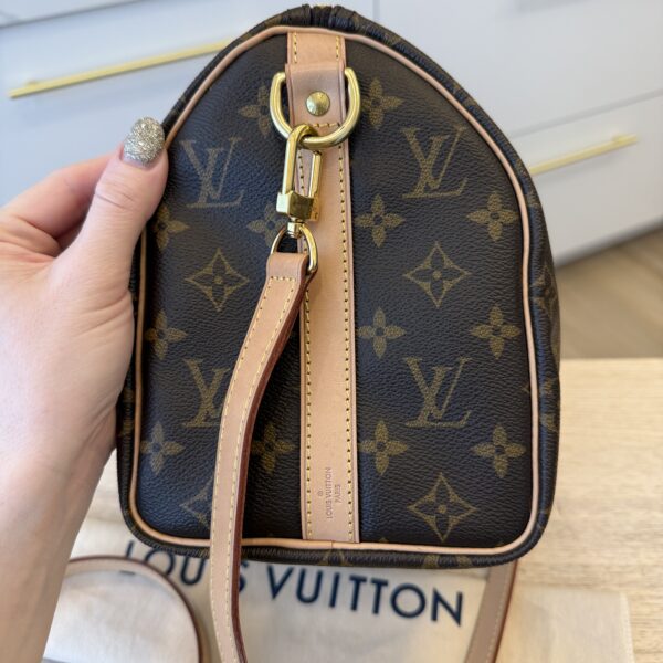Louis Vuitton Monogram Speedy 25 Bandouliere NM