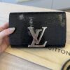 Louis Vuitton Electric Epi Louise Shoulder Bag Leather PM Black