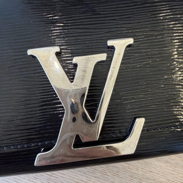 Louis Vuitton Electric Epi Louise Shoulder Bag Leather PM Black