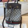 Gucci Ophidia Bucket Bag GG Coated Canvas Small