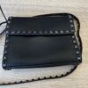Valentino Black Rockstud Messenger Bag