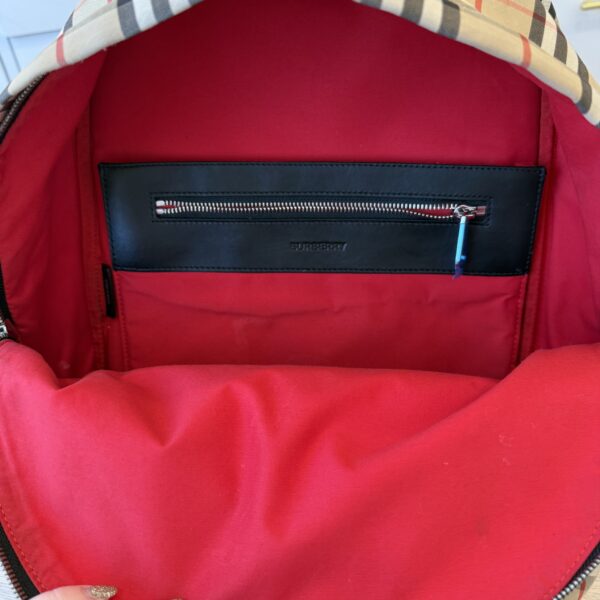 Burberry Vintage Check Jett Backpack Archive Beige