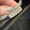 Burberry Grey Grain Leather Small Ledbury Hobo Bag