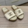 Chanel Pearl and Crystal Size 8 Sandals