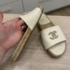 Chanel Pearl and Crystal Size 8 Sandals