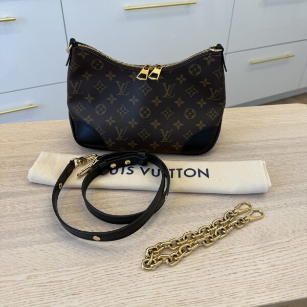 Louis Vuitton Monogram Boulogne PM Noir