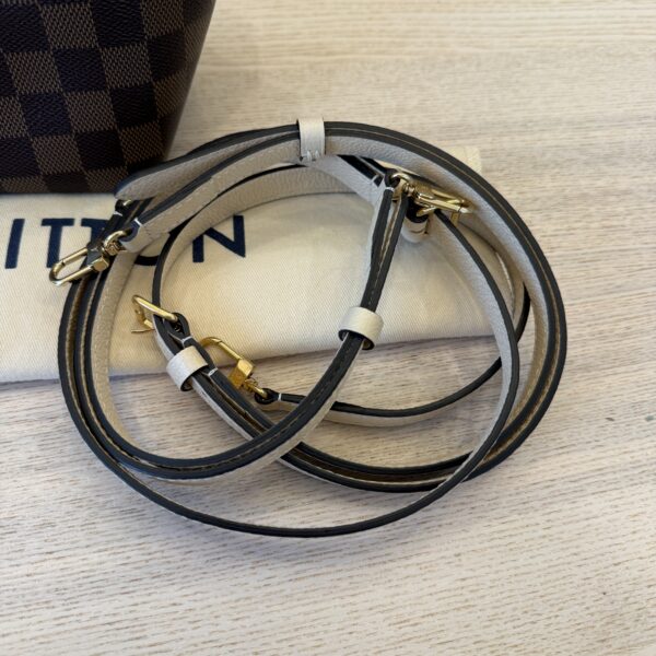 Louis Vuitton Damier Ebene Clapton Backpack Damier and Leather