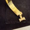 Hermes Enamel Narrow Clic Clac H Bracelet PM White