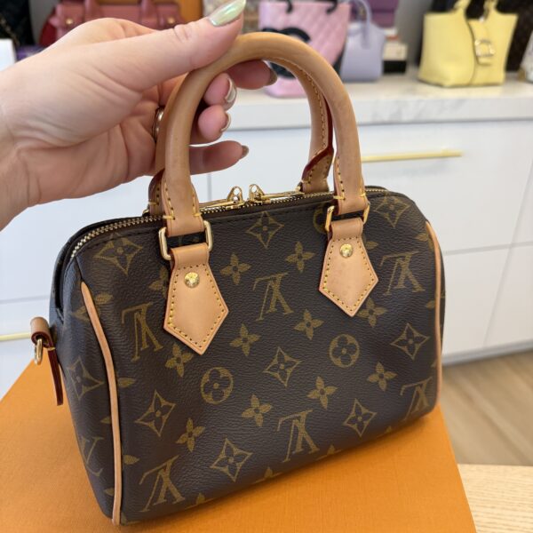 Louis Vuitton Monogram Speedy 20 Bandouliere