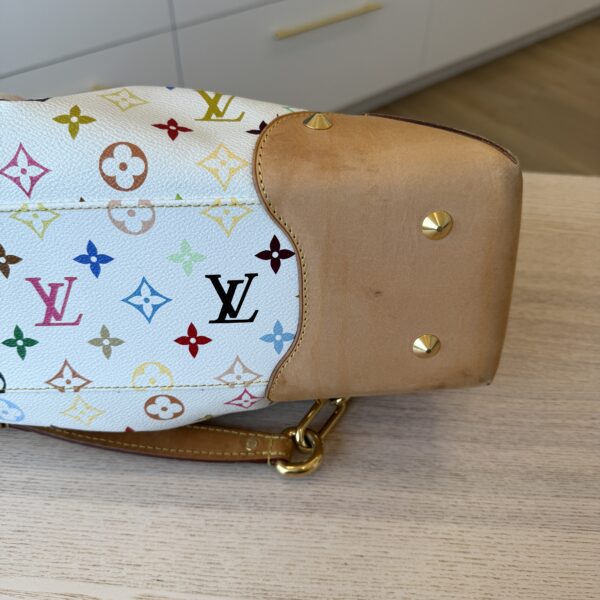Louis Vuitton Monogram Multicolor Judy GM White