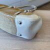Prada Wicker Tote and Shoulder Bag White