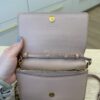 Burberry Embossed Logo Crossbody Wallet on Chain